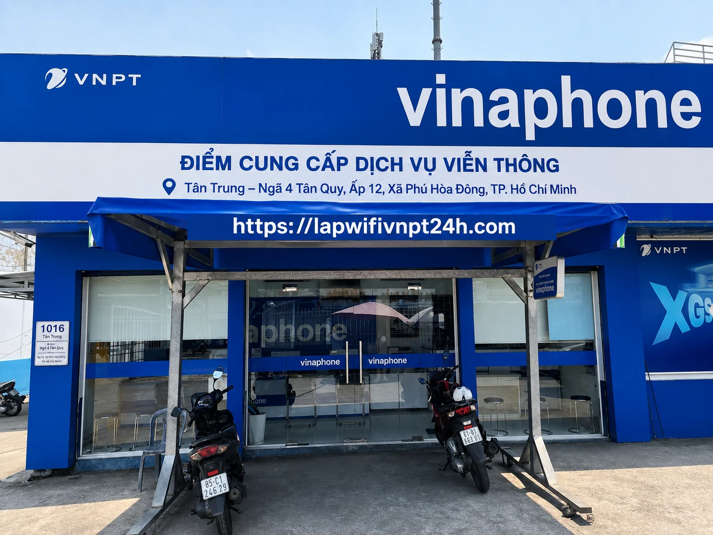 Trung tâm kinh doanh VNPT Củ Chi và thông tin Internet VNPT