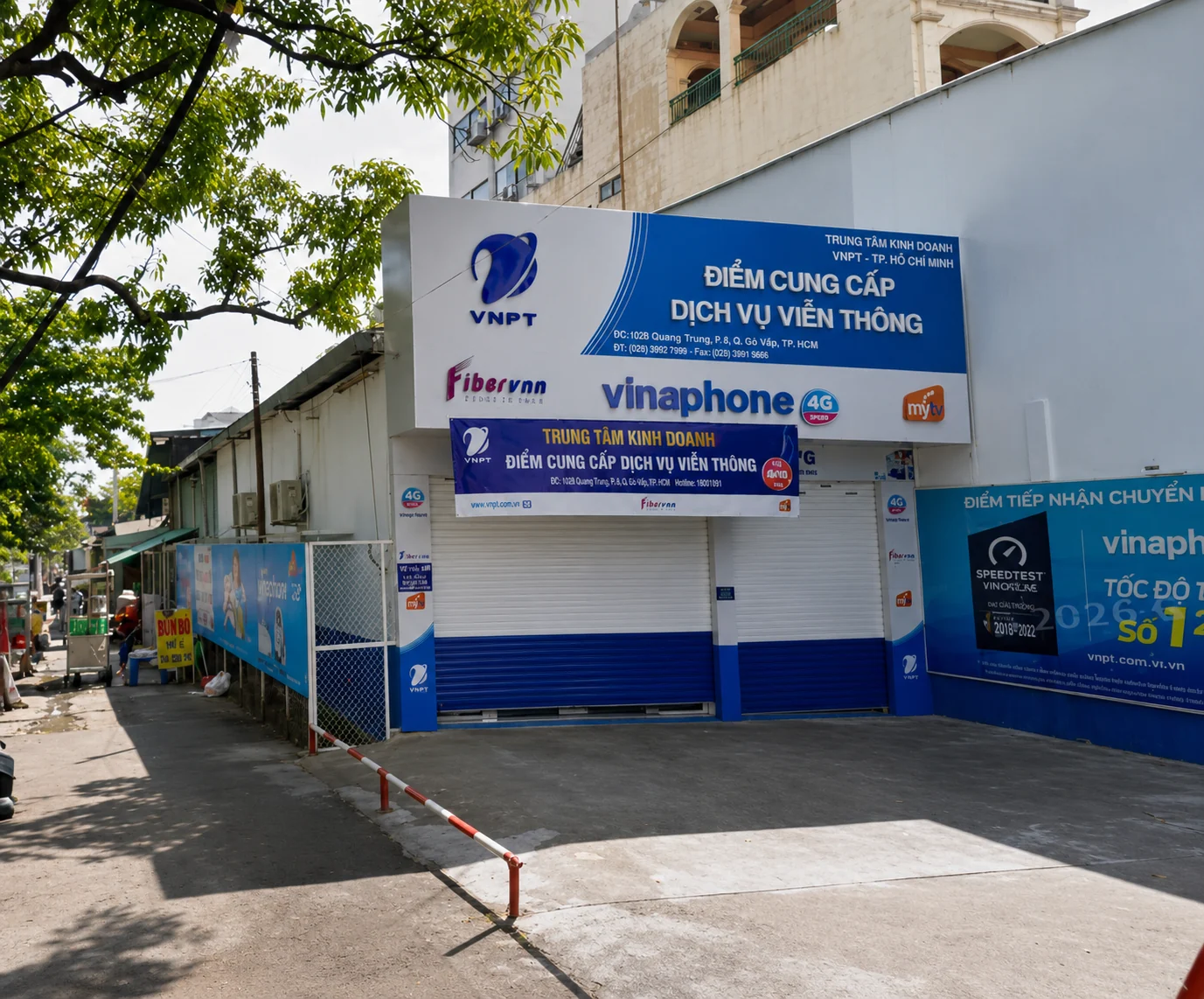Trung tâm kinh doanh VNPT Gò Vấp và thông tin Internet VNPT