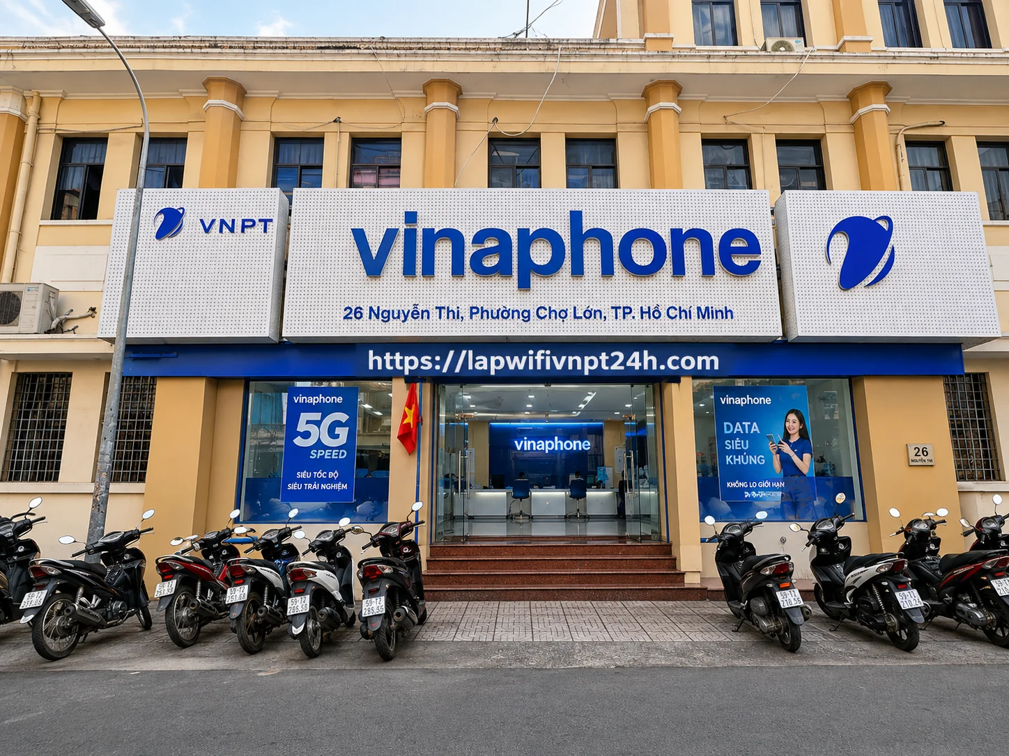 Điểm giao dịch VNPT Quận 5 và thông tin Internet WiFi VNPT