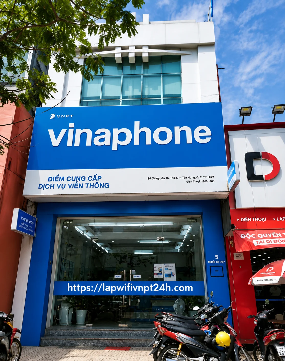 Điểm giao dịch VNPT Quận 7 và thông tin Internet WiFi VNPT