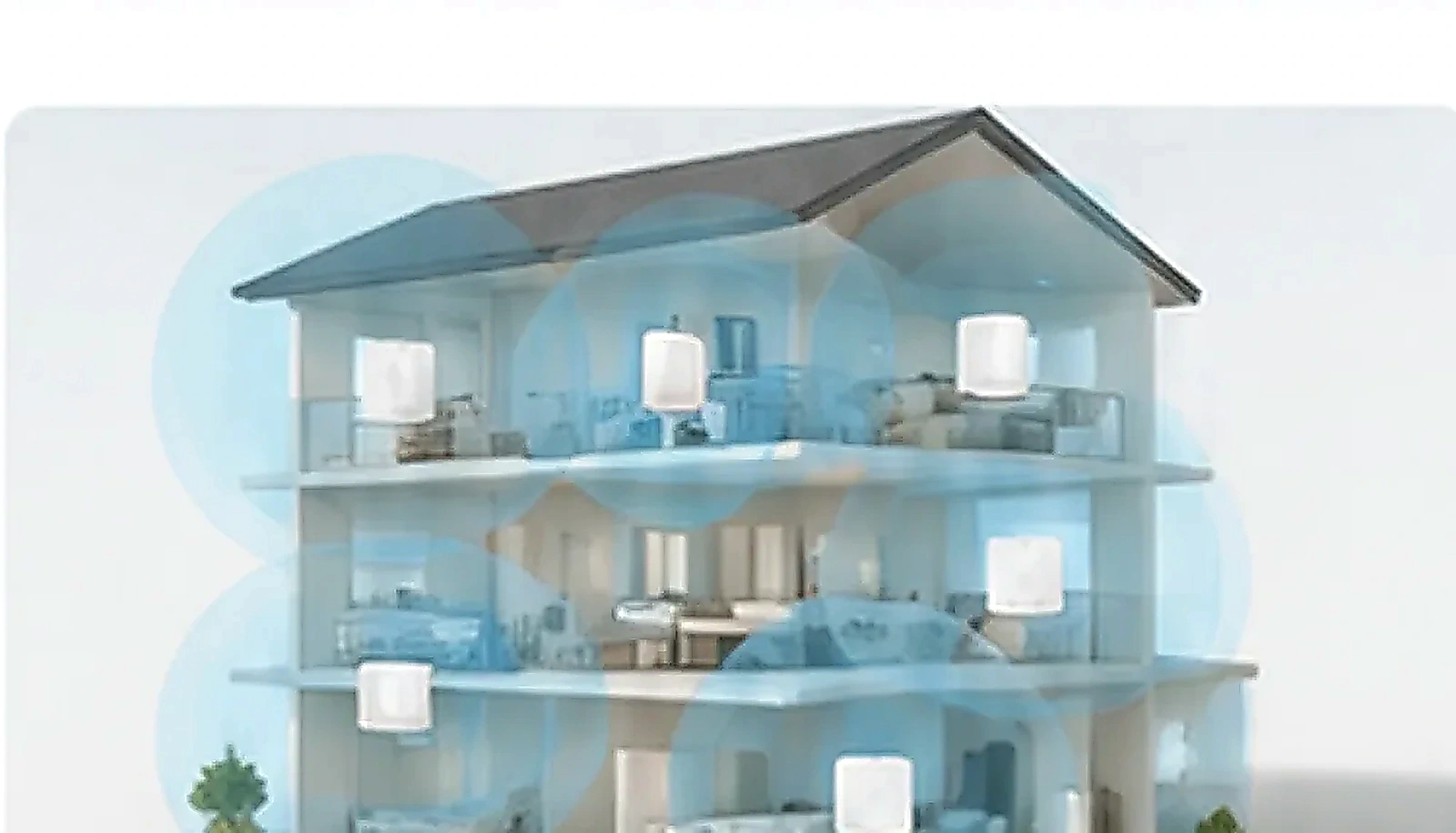 Hệ thống WiFi Mesh 6 cho nhà nhiều tầng tại Bình Thạnh